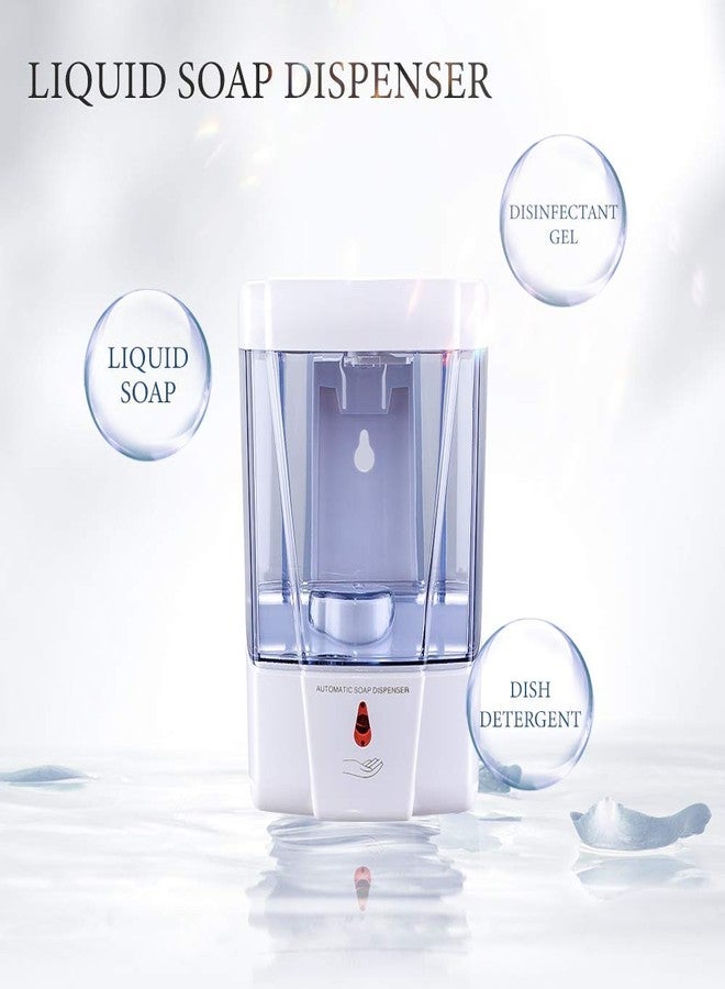 Hi-Tech Multi Purpose Mirror Finish Wall Mounted Abs Plastic Automatic Soap/Shampoo/Conditioner/Lotion/handwash Dispenser Bottle/Gel Dispenser (700 ml) - Image 4